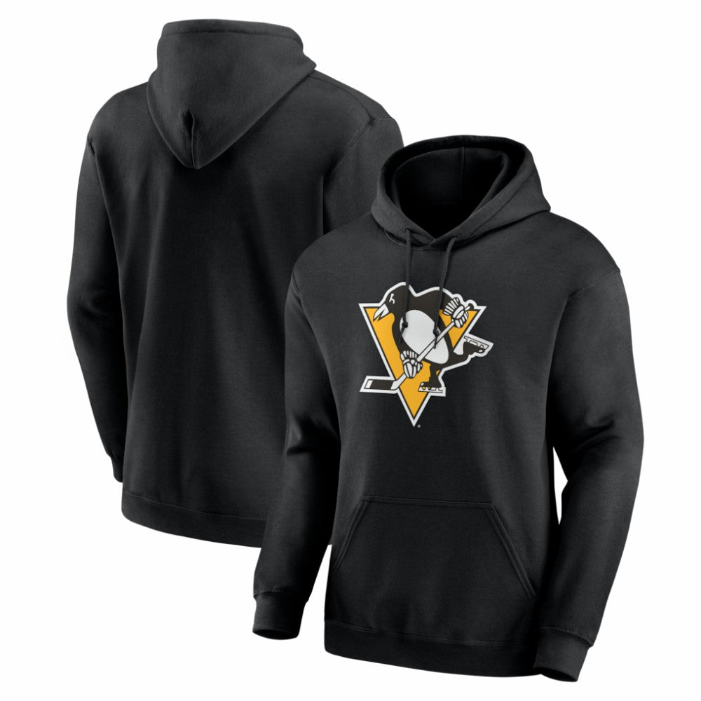 Pittsburgh Penguins Logo Athletic Essential Hoodie