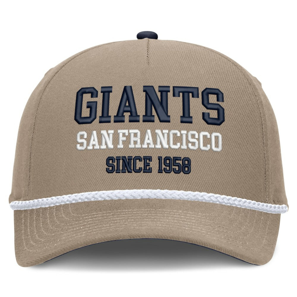 San Francisco Giants Father's Day Rope Rise Adjustable Hat - Khaki | Nike
