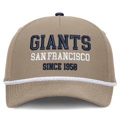 San Francisco Giants Father's Day Rope Rise Adjustable Hat - Khaki | Nike