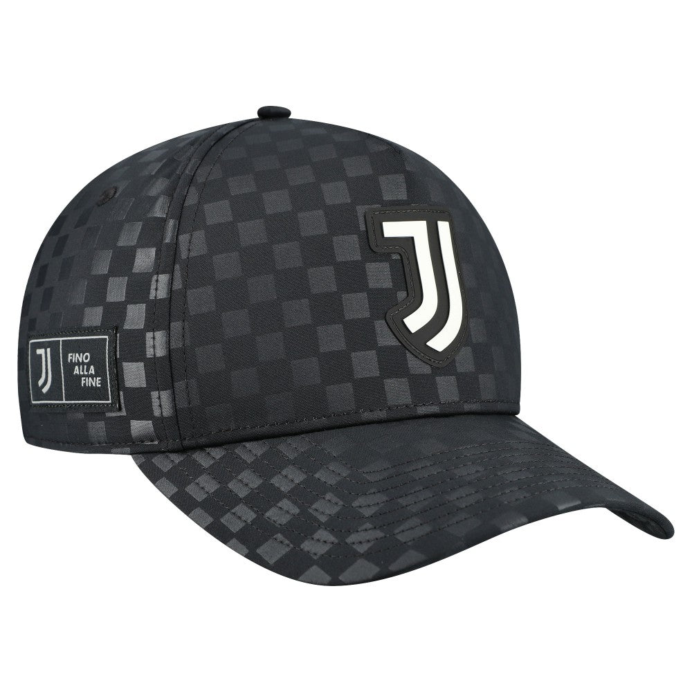 Juventus Checkmate A-Frame Adjustable Hat / Soccer For sale