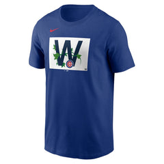 Chicago Cubs Local Ivy W Flag T-Shirt - Royal | Nike