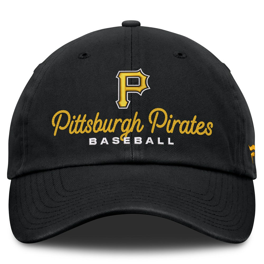 Pittsburgh Pirates Women's Velocity Adjustable Hat - Black