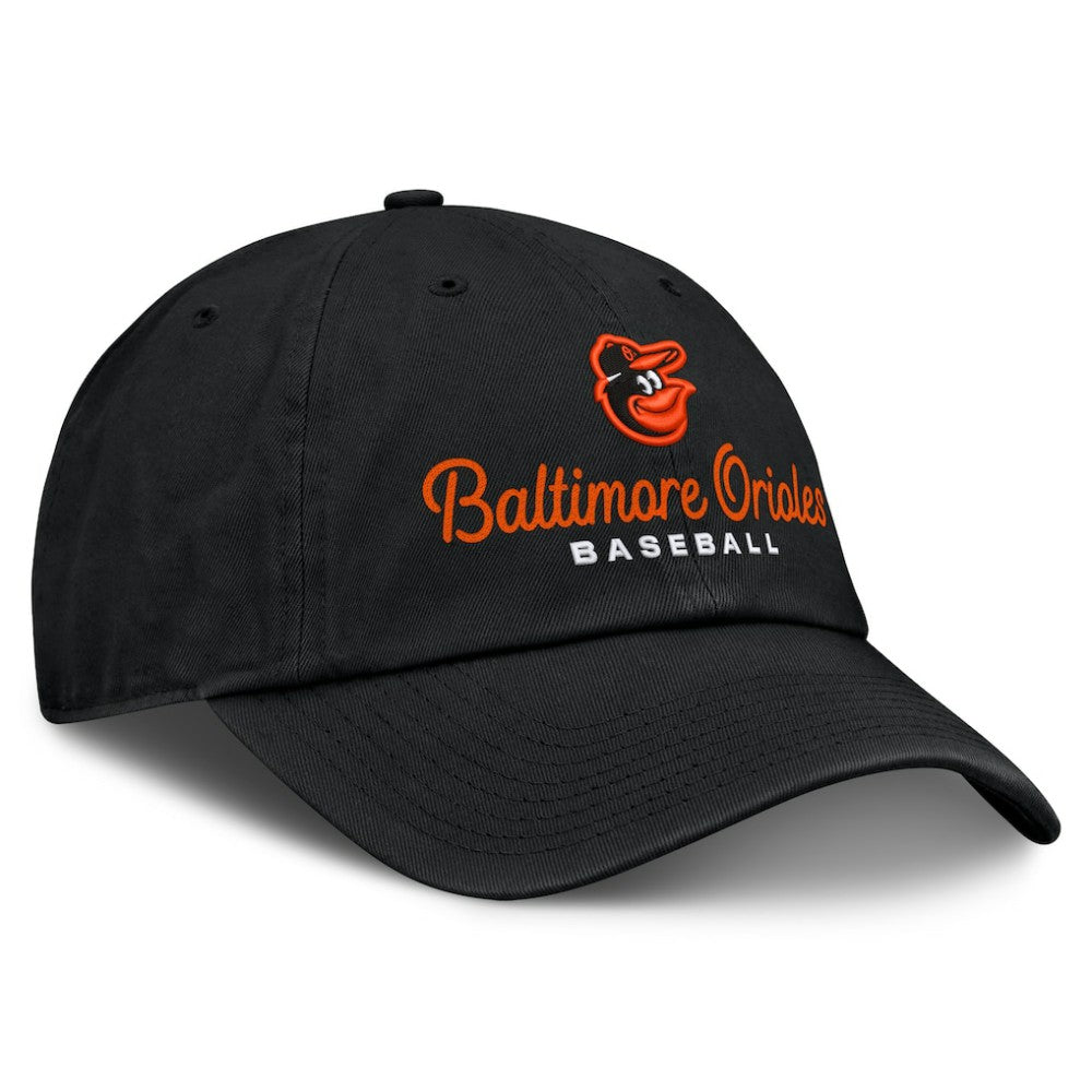 Baltimore Orioles Women's Velocity Adjustable Hat - Black