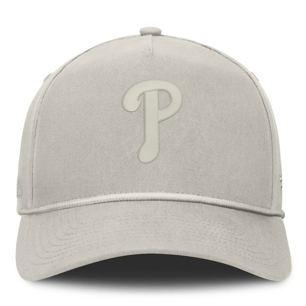Philadelphia Phillies Undertone A-Frame Adjustable Hat - Stone