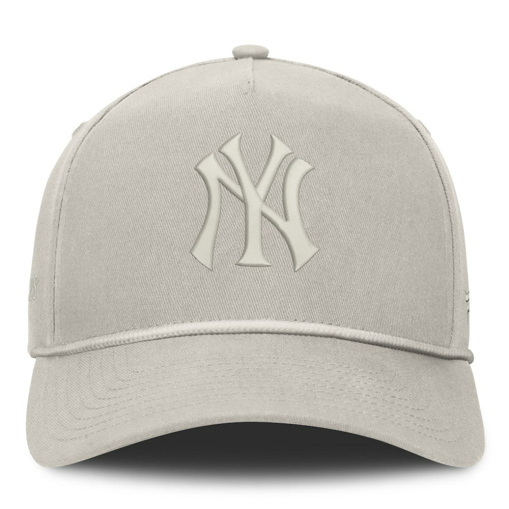 New York Yankees Undertone A-Frame Adjustable Hat - Stone