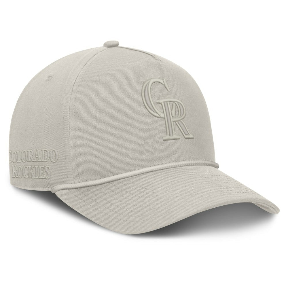 Colorado Rockies Undertone A-Frame Adjustable Hat - Stone