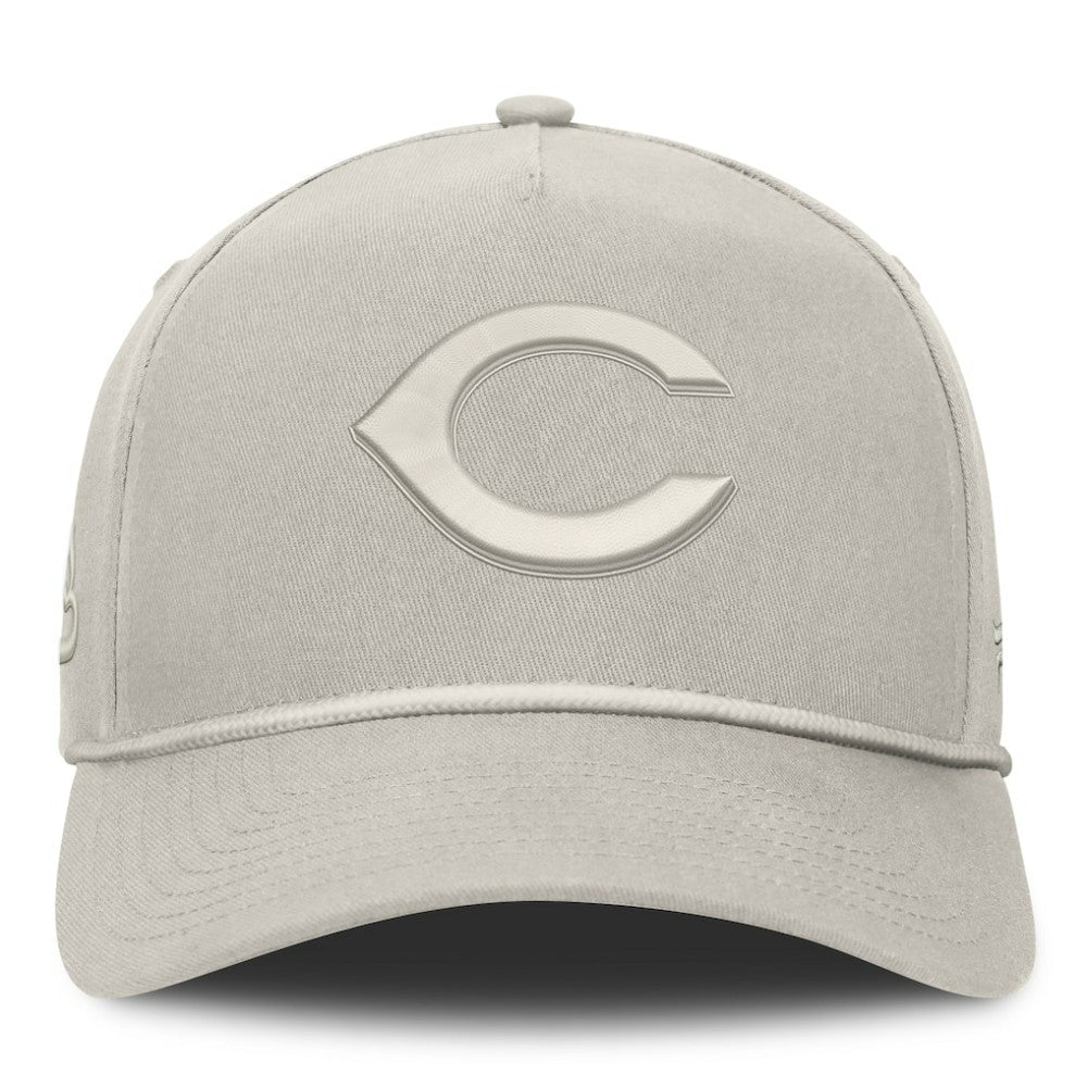 Cincinnati Reds Undertone A-Frame Adjustable Hat - Stone
