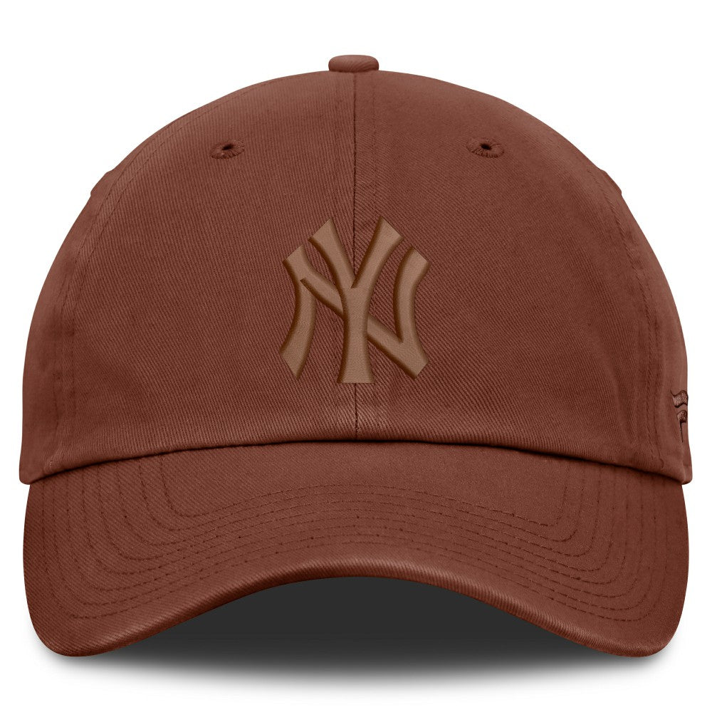 New York Yankees Tinge Adjustable Hat - Brown