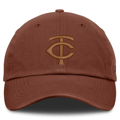 Minnesota Twins Tinge Adjustable Hat - Brown