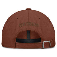 Colorado Rockies Tinge Adjustable Hat - Brown