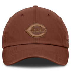 Cincinnati Reds Tinge Adjustable Hat - Brown