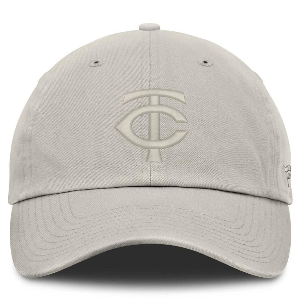 Minnesota Twins Tinge Adjustable Hat - Stone