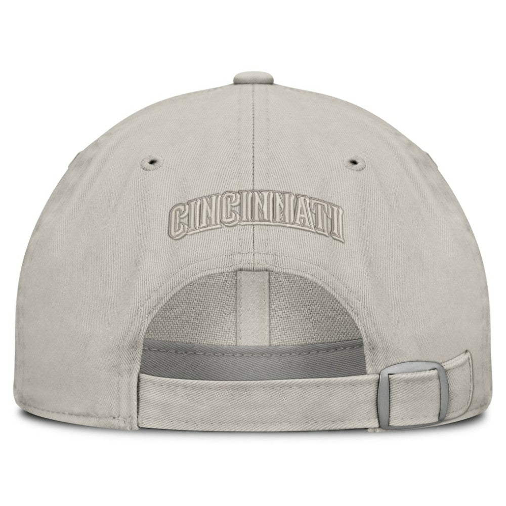 Cincinnati Reds Tinge Adjustable Hat - Stone