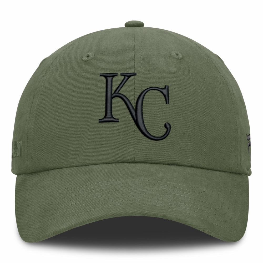Kansas City Royals Pine Rider Adjustable Hat - Olive