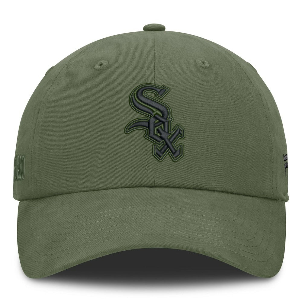 Chicago White Sox Pine Rider Adjustable Hat - Olive