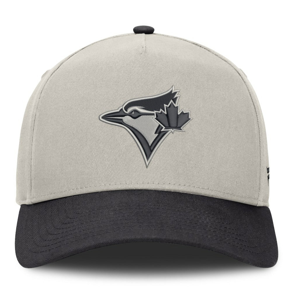 Toronto Blue Jays Wonder A-Frame Adjustable Hat - Stone/Graphite