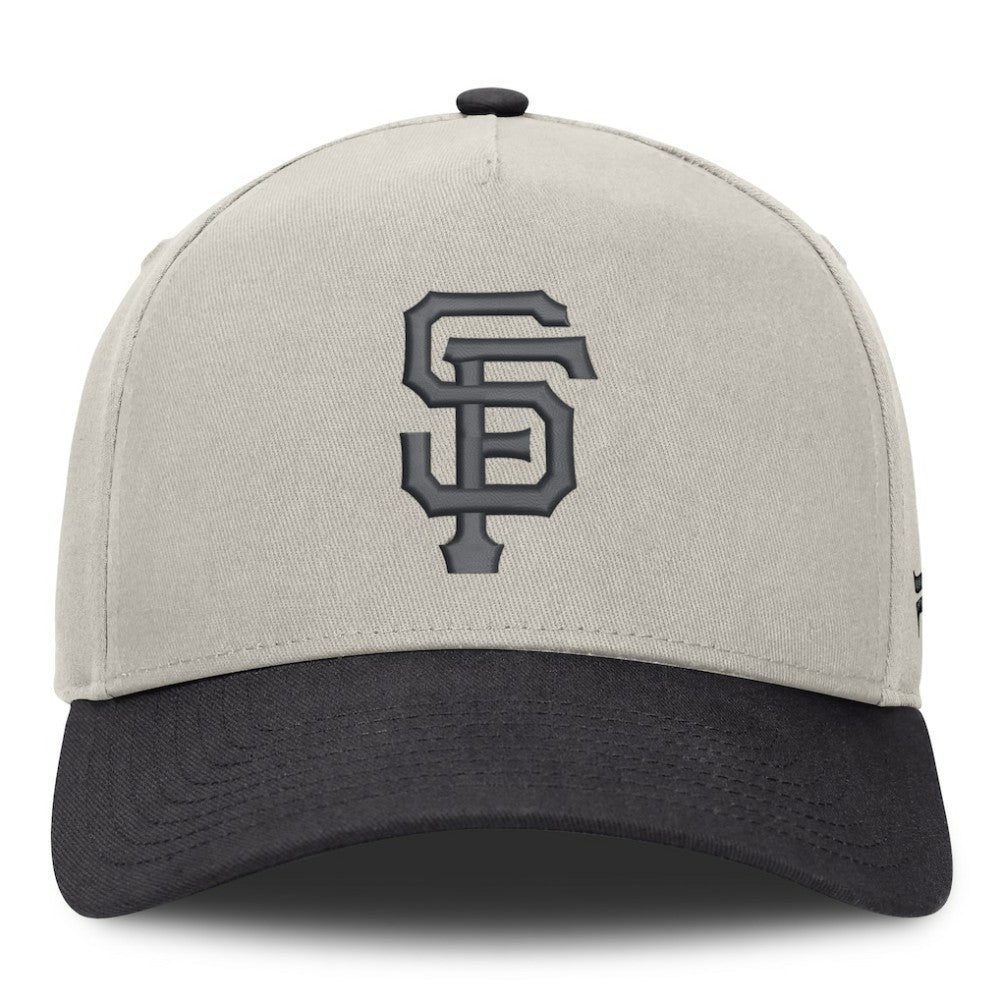 San Francisco Giants Wonder A-Frame Adjustable Hat - Stone/Graphite