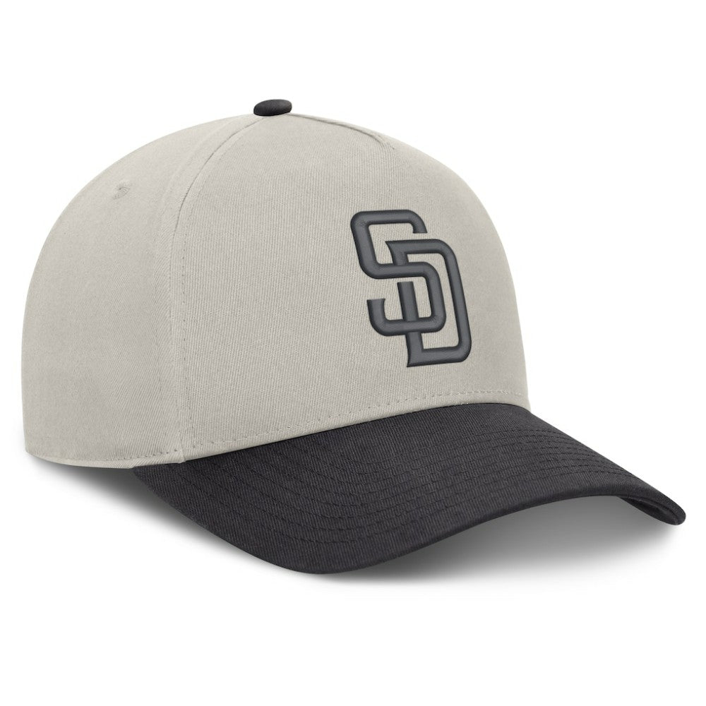 San Diego Padres Wonder A-Frame Adjustable Hat - Stone/Graphite