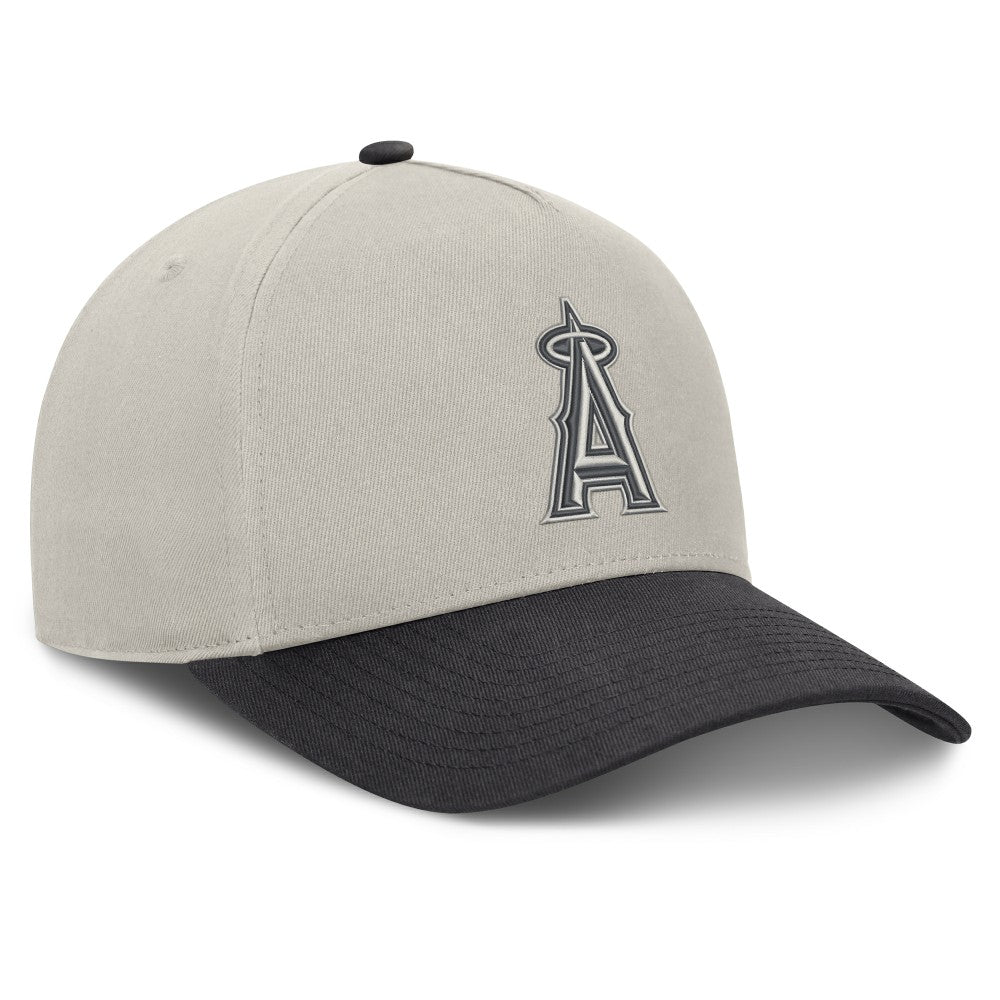 Los Angeles Angels Wonder A-Frame Adjustable Hat - Stone/Graphite