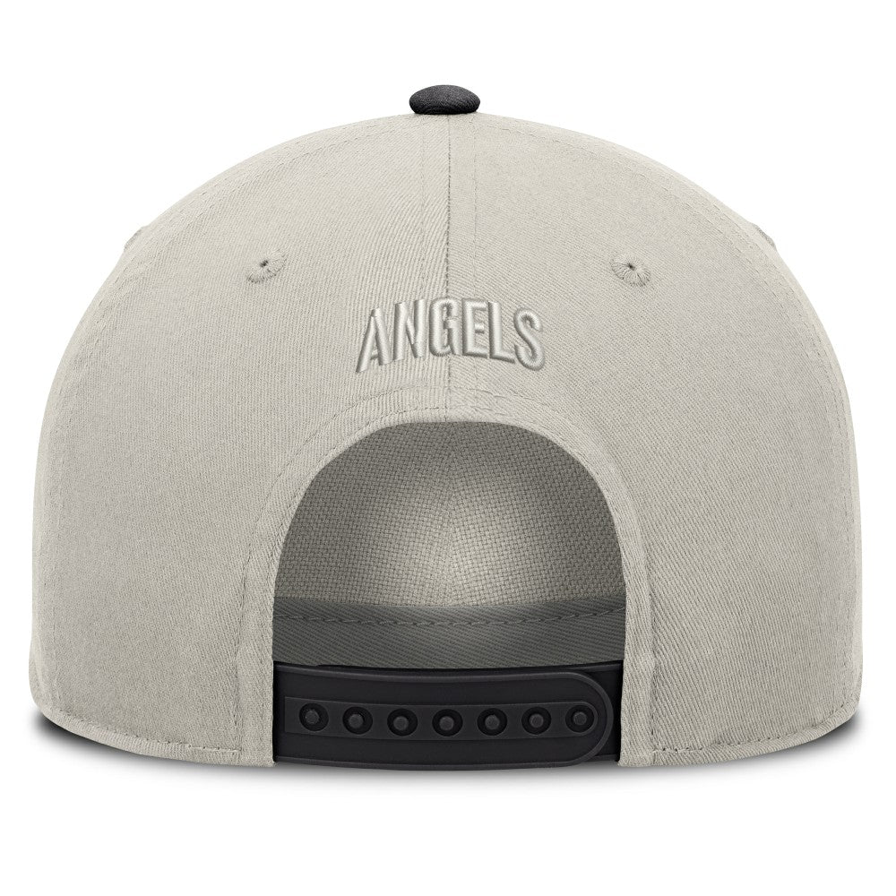 Los Angeles Angels Wonder A-Frame Adjustable Hat - Stone/Graphite