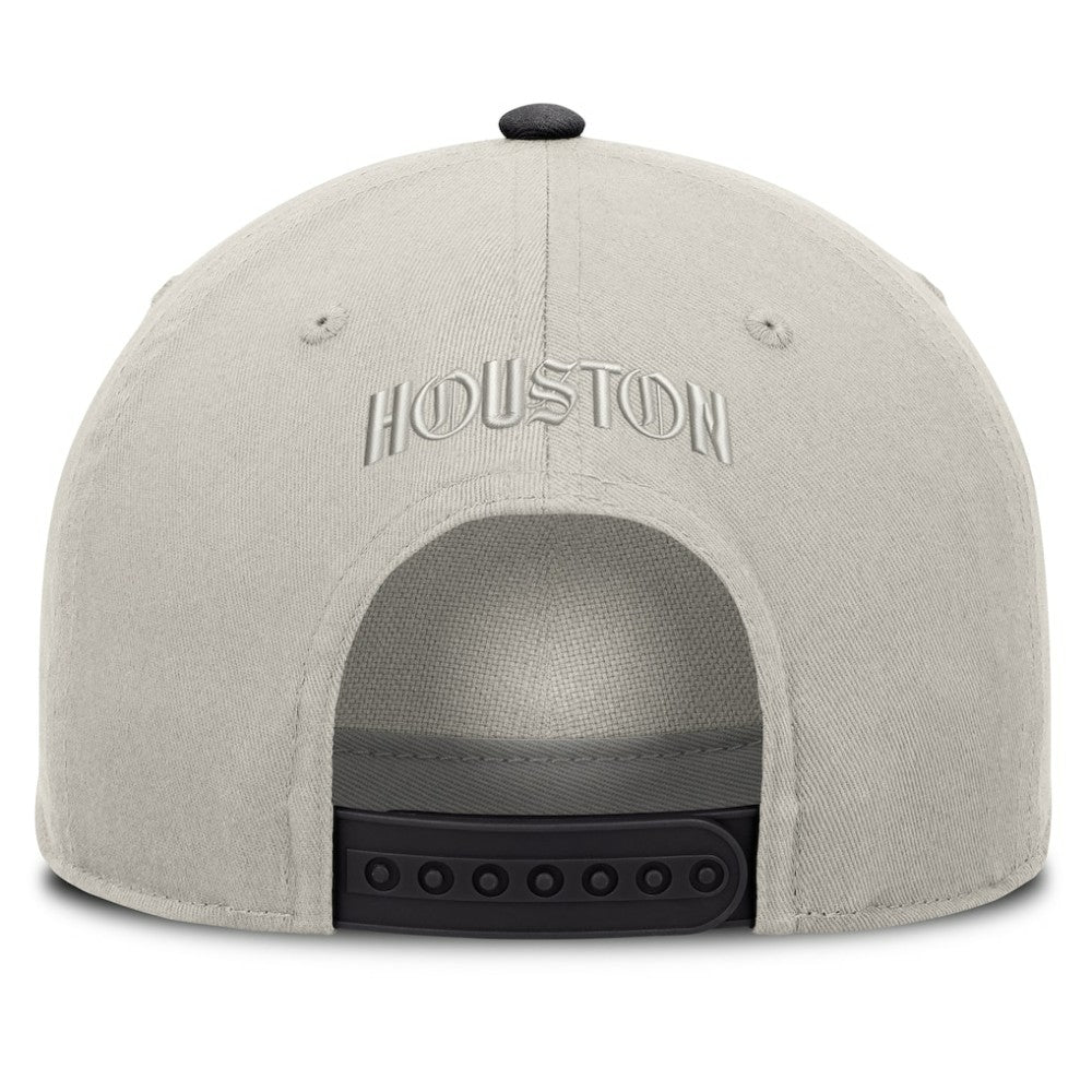 Houston Astros Wonder A-Frame Adjustable Hat - Stone/Graphite