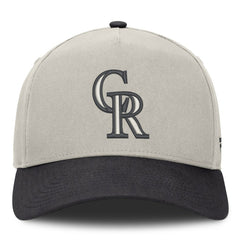 Colorado Rockies Wonder A-Frame Adjustable Hat - Stone/Graphite