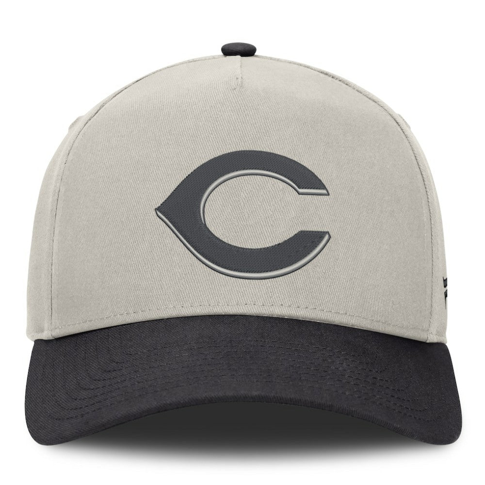 Cincinnati Reds Wonder A-Frame Adjustable Hat - Stone/Graphite