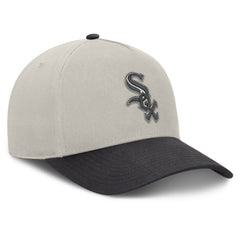Chicago White Sox Wonder A-Frame Adjustable Hat - Stone/Graphite