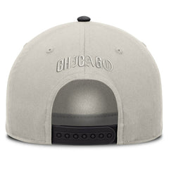 Chicago Cubs Wonder A-Frame Adjustable Hat - Stone/Graphite