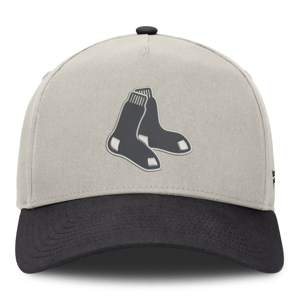 Boston Red Sox Wonder A-Frame Adjustable Hat - Stone/Graphite