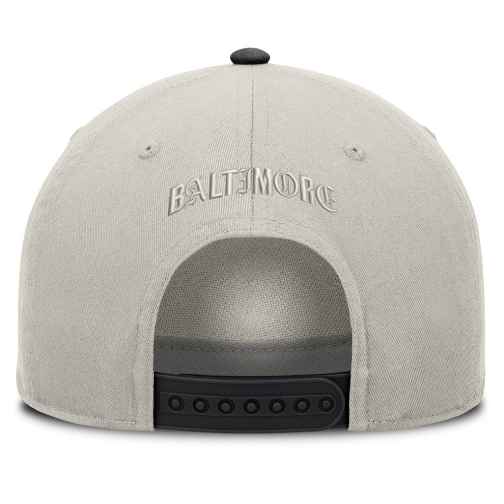 Baltimore Orioles Wonder A-Frame Adjustable Hat - Stone/Graphite