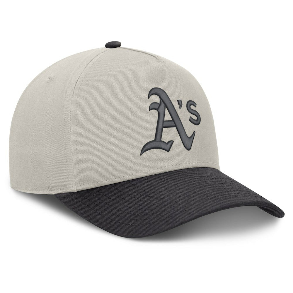 Athletics Wonder A-Frame Adjustable Hat - Stone/Graphite