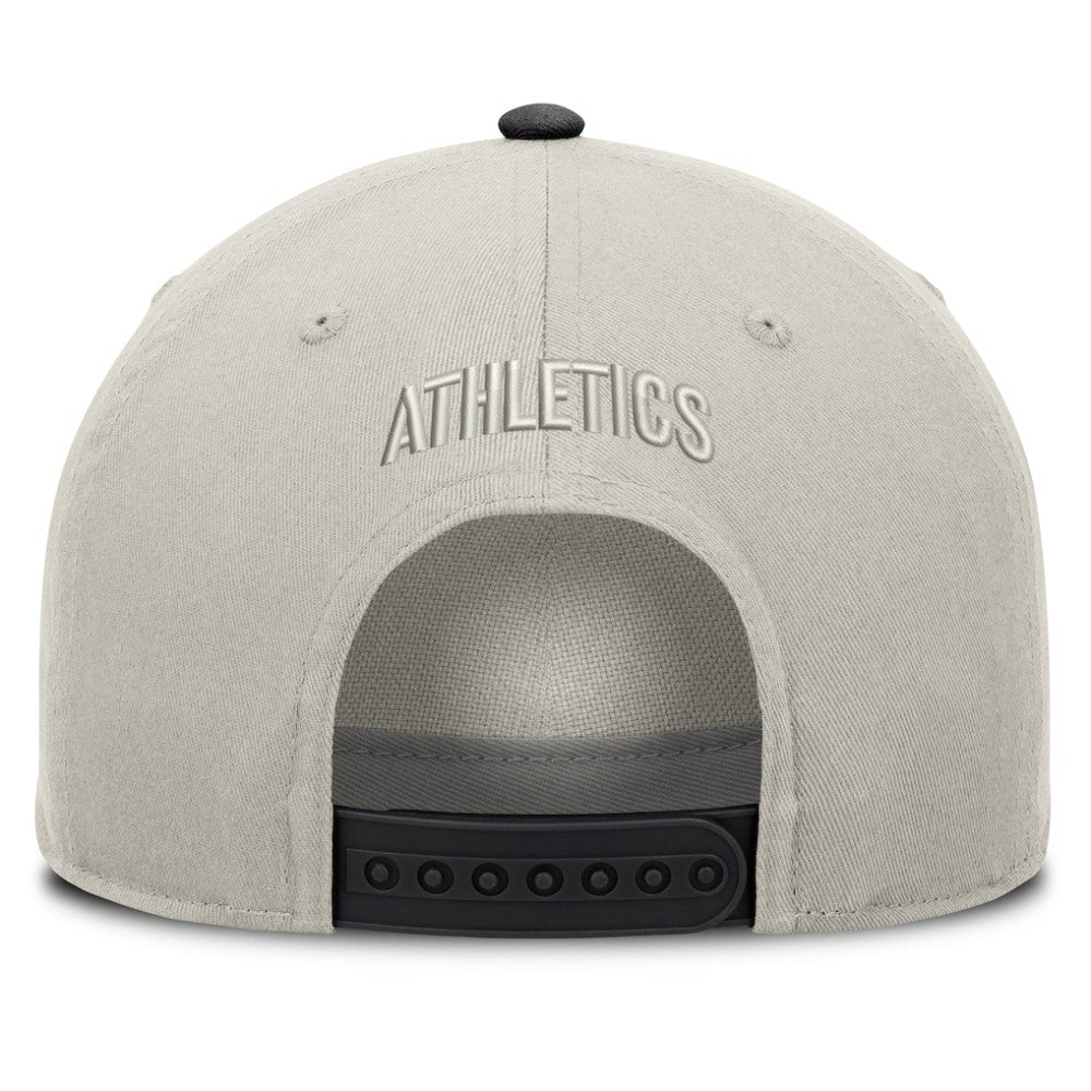 Athletics Wonder A-Frame Adjustable Hat - Stone/Graphite