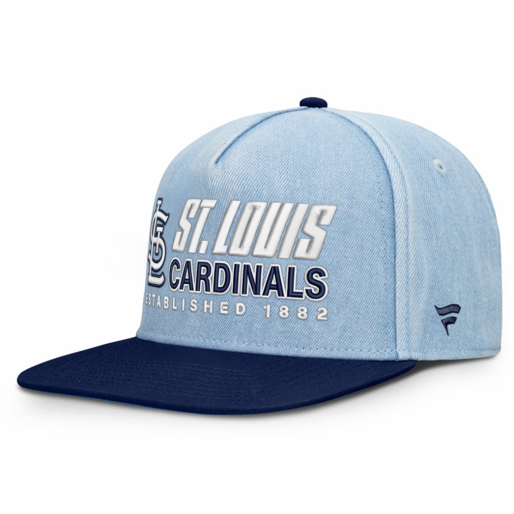 St. Louis Cardinals Twinbill Snapback Hat - Denim