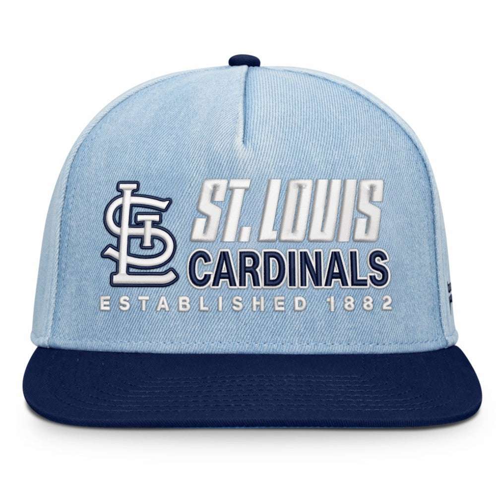 St. Louis Cardinals Twinbill Snapback Hat - Denim