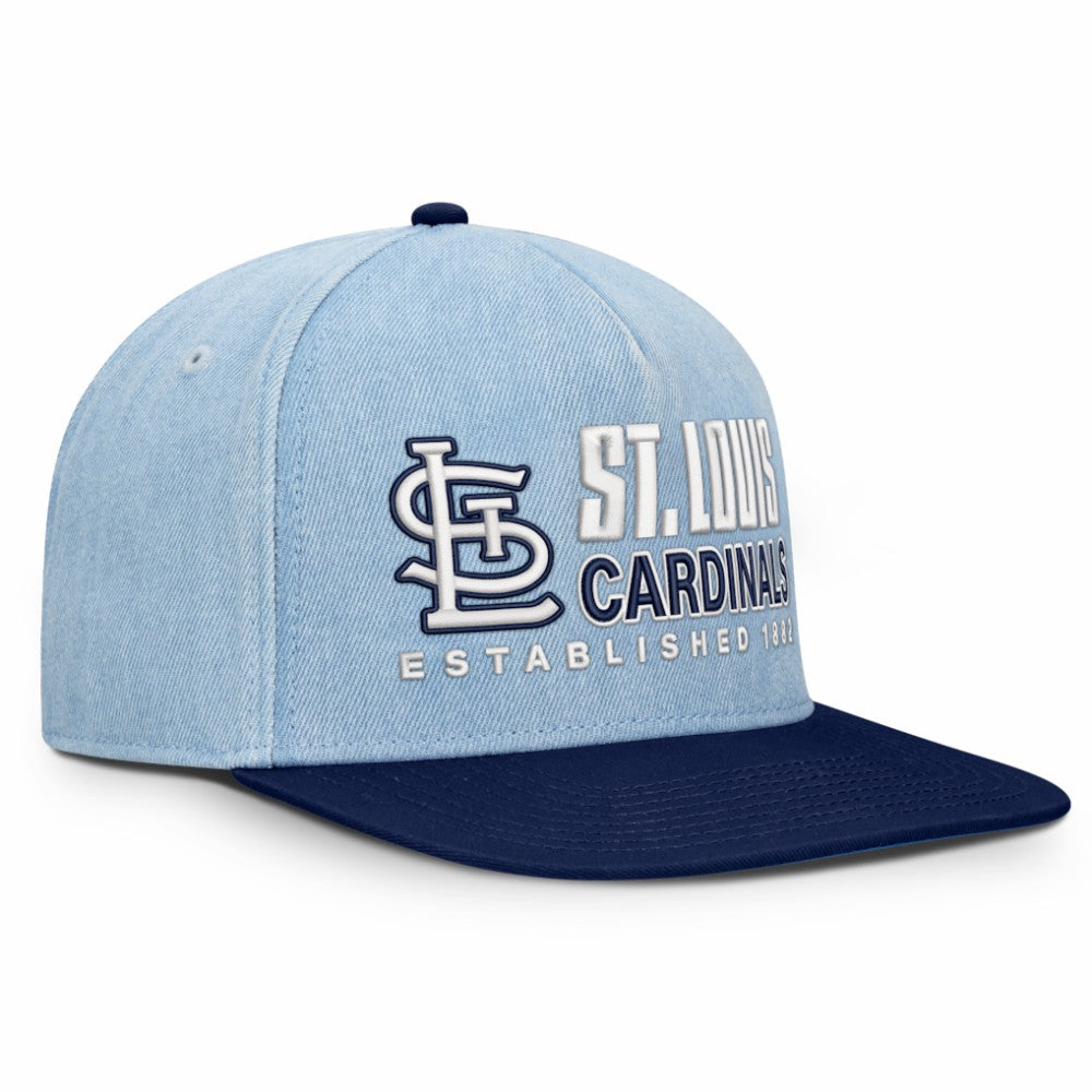 St. Louis Cardinals Twinbill Snapback Hat - Denim