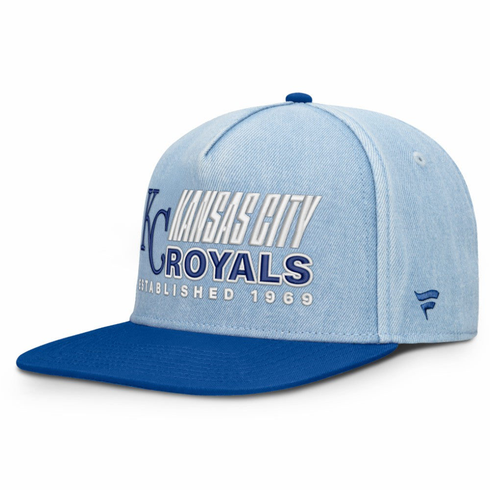 Kansas City Royals Twinbill Snapback Hat - Denim