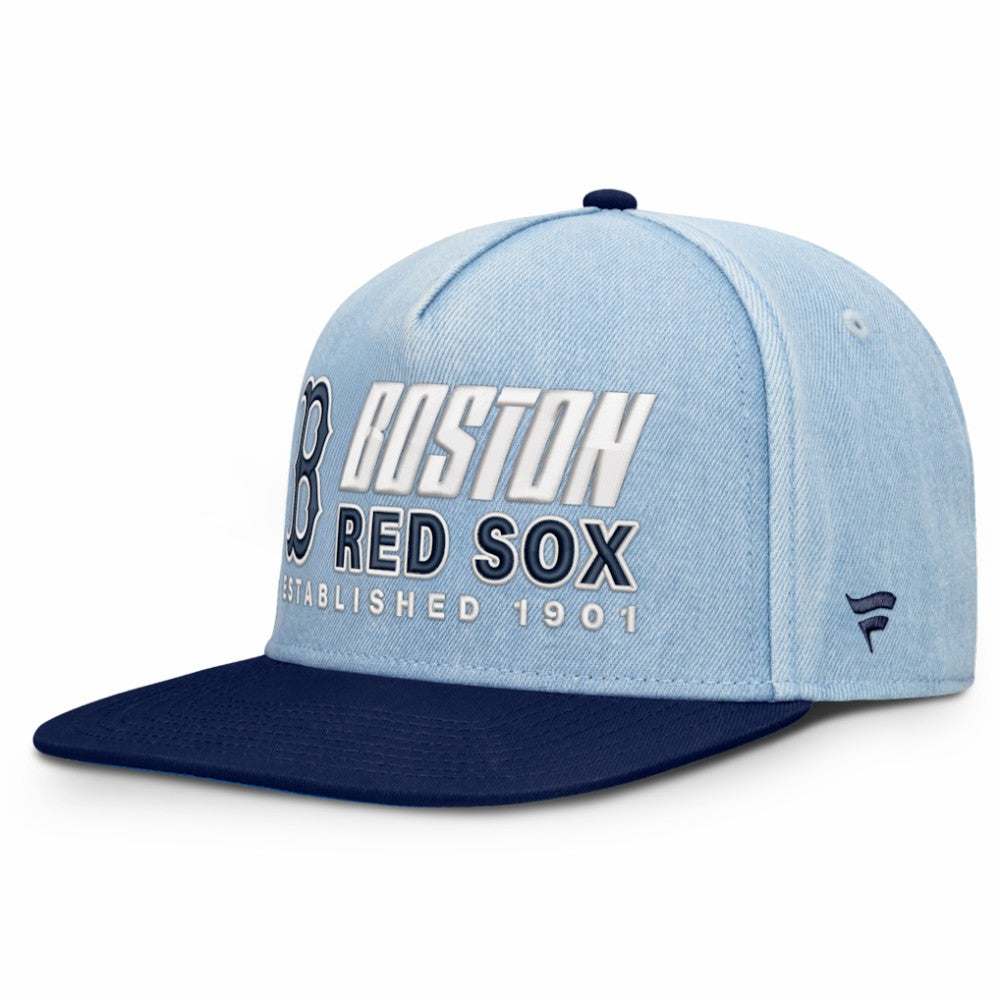 Boston Red Sox Twinbill Snapback Hat - Denim