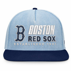 Boston Red Sox Twinbill Snapback Hat - Denim