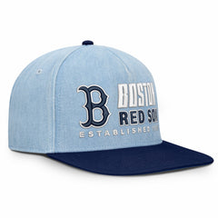 Boston Red Sox Twinbill Snapback Hat - Denim