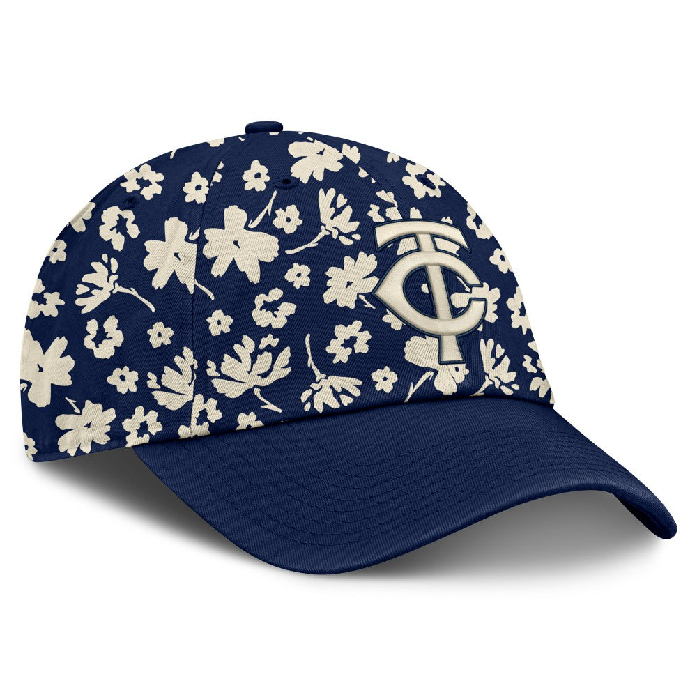 Minnesota Twins Women's Blossom Adjustable Hat - Navy