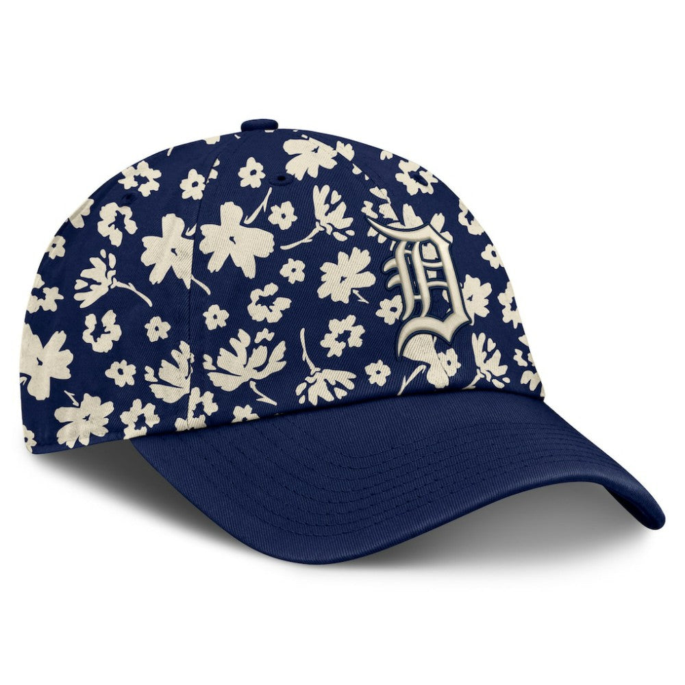 Detroit Tigers Women's Blossom Adjustable Hat - Navy