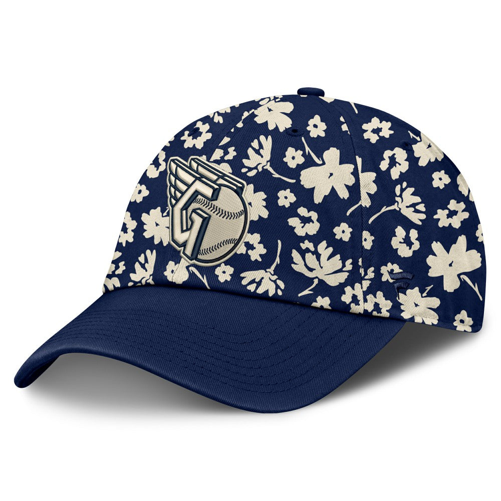 Cleveland Guardians Women's Blossom Adjustable Hat - Navy