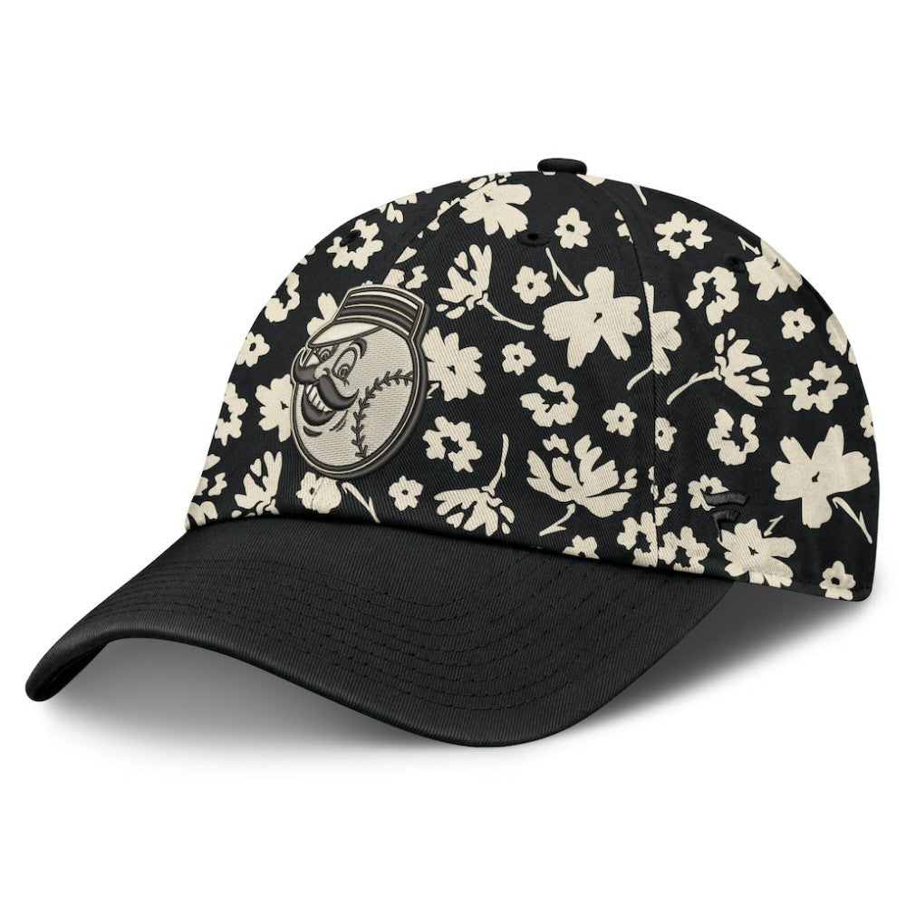 Cincinnati Reds Women's Blossom Adjustable Hat - Black