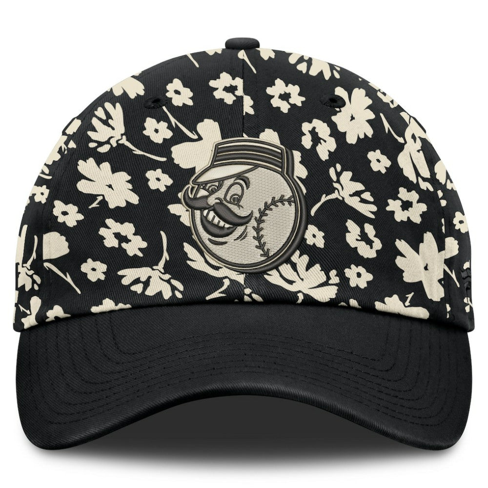 Cincinnati Reds Women's Blossom Adjustable Hat - Black