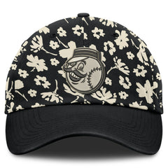 Cincinnati Reds Women's Blossom Adjustable Hat - Black