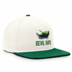 Tampa Bay Rays Cooperstown Pro Dri-FIT Snapback Hat - Cream/Green | Nike