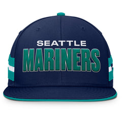 Seattle Mariners Pick Off Fitted Hat - Navy