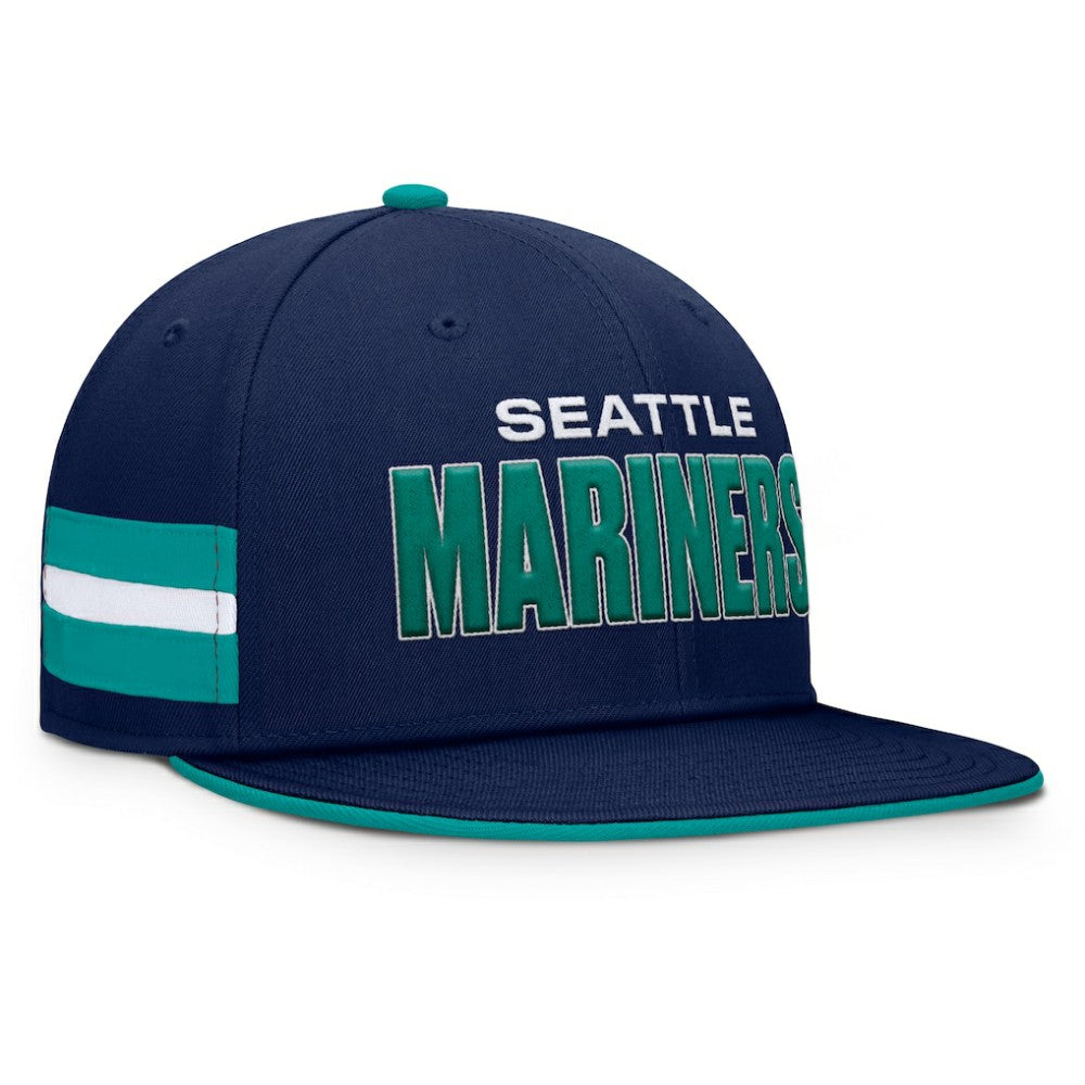 Seattle Mariners Pick Off Fitted Hat - Navy