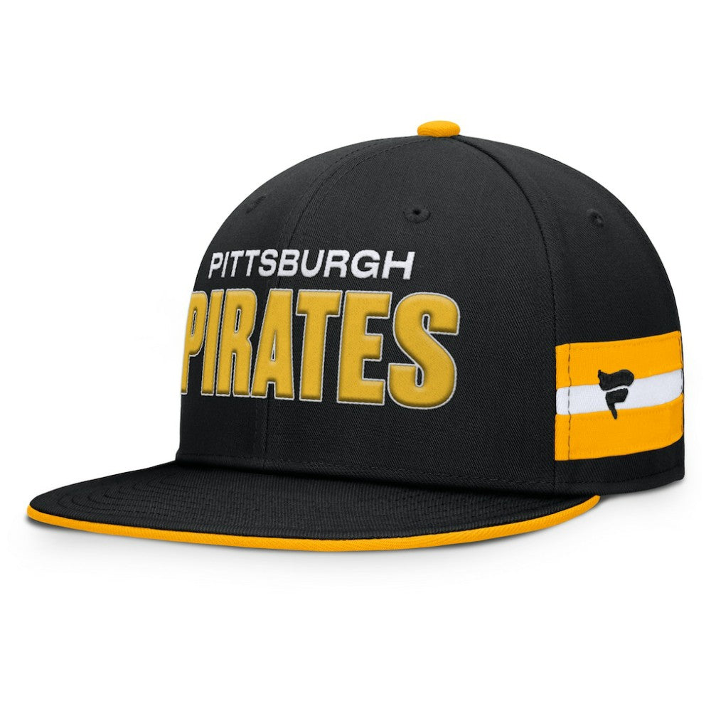 Pittsburgh Pirates Pick Off Fitted Hat - Black